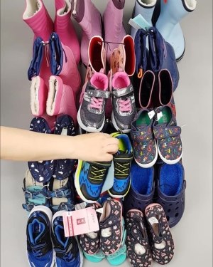 Фотография  860 - Обувь ALDI дети лето#10 кг, ЛОТ №4455 оптом в Петропавловске-Камчатском и Камчатском крае