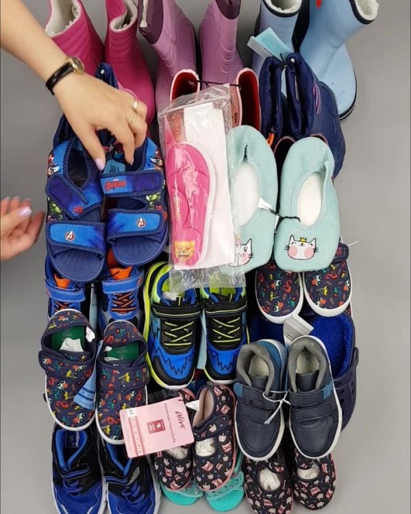 Фотография  495 - Обувь ALDI дети лето#10 кг, ЛОТ №4455 оптом в Петропавловске-Камчатском и Камчатском крае