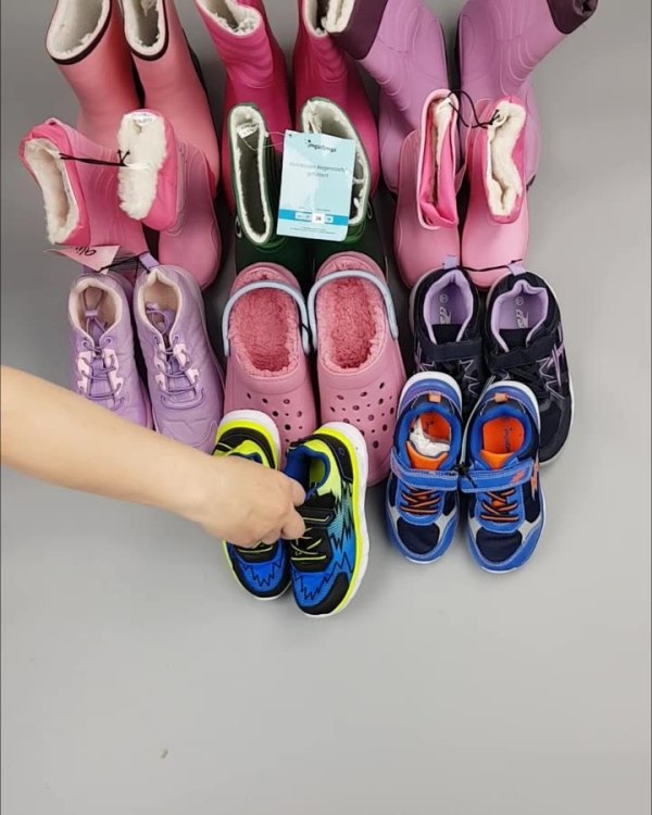 Фотография  794 - Обувь ALDI дети лето#10 кг, ЛОТ №4456 оптом в Петропавловске-Камчатском и Камчатском крае