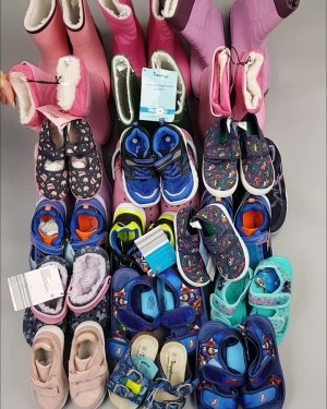 Фотография  194 - Обувь ALDI дети лето#10 кг, ЛОТ №4456 оптом в Петропавловске-Камчатском и Камчатском крае