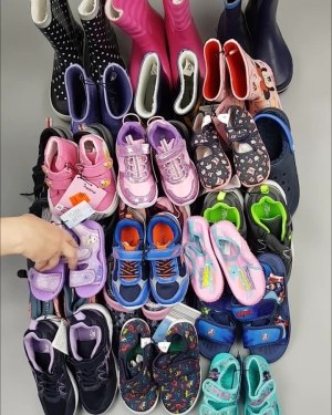 Фотография  944 - Обувь ALDI дети лето#10 кг, ЛОТ №4457 оптом в Петропавловске-Камчатском и Камчатском крае