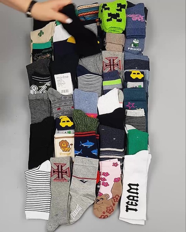 Фотография  700 - Носки дети СТОК зима#5 кг, ЛОТ №4870 оптом в Петропавловске-Камчатском и Камчатском крае