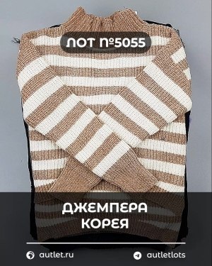 Купить Джемпера Корея#20 шт, ЛОТ №5055 оптом в Петропавловске-Камчатском и Камчатском крае