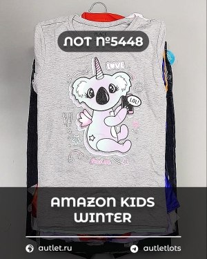 Купить AMAZON Kids Winter#5 кг, ЛОТ №5448 оптом в Петропавловске-Камчатском и Камчатском крае