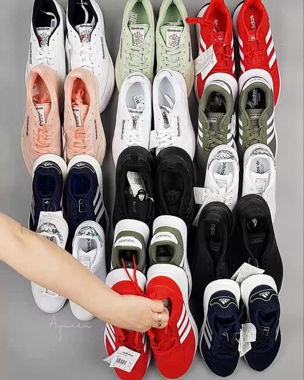 Фотография  829 - Кроссовки Adidas+Reebok#15 шт, ЛОТ №6145 оптом в Петропавловске-Камчатском и Камчатском крае