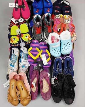 Фотография  802 - Обувь детская СТОК Summer#7,85 кг, ЛОТ №6196 оптом в Петропавловске-Камчатском и Камчатском крае