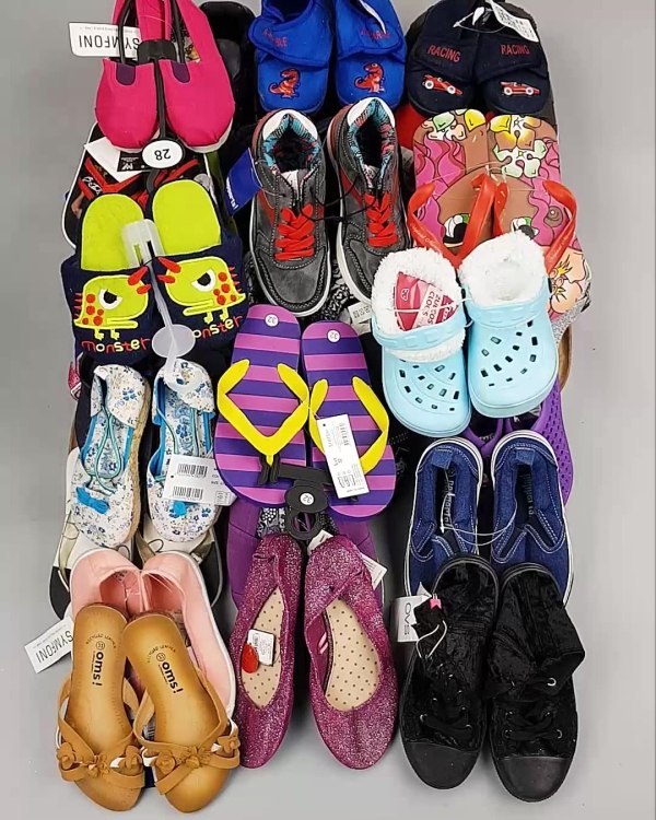 Фотография  811 - Обувь детская СТОК Summer#7,85 кг, ЛОТ №6196 оптом в Петропавловске-Камчатском и Камчатском крае