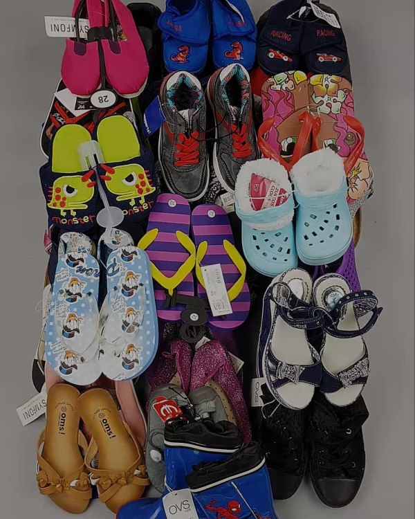 Фотография  948 - Обувь детская СТОК Summer#7,85 кг, ЛОТ №6196 оптом в Петропавловске-Камчатском и Камчатском крае