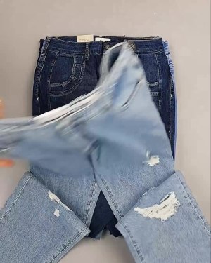 Фотография  825 - Джинсы женские Дания#10 кг, ЛОТ №6762 оптом в Петропавловске-Камчатском и Камчатском крае