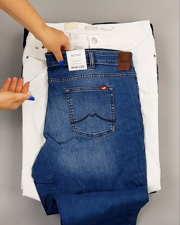 Фотография  765 - Джинсы MUSTANG м/ж#5 кг, ЛОТ №6961 оптом в Петропавловске-Камчатском и Камчатском крае