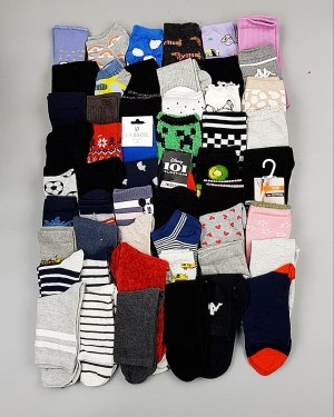 Купить Носки дети СТОК зима#5 кг, ЛОТ №6989 оптом в Петропавловске-Камчатском и Камчатском крае