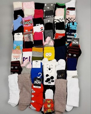 Купить Носки дети СТОК зима#5 кг, ЛОТ №6986 оптом в Петропавловске-Камчатском и Камчатском крае