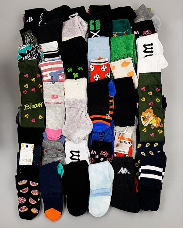 Фотография  795 - Носки дети СТОК зима#5 кг, ЛОТ №6988 оптом в Петропавловске-Камчатском и Камчатском крае