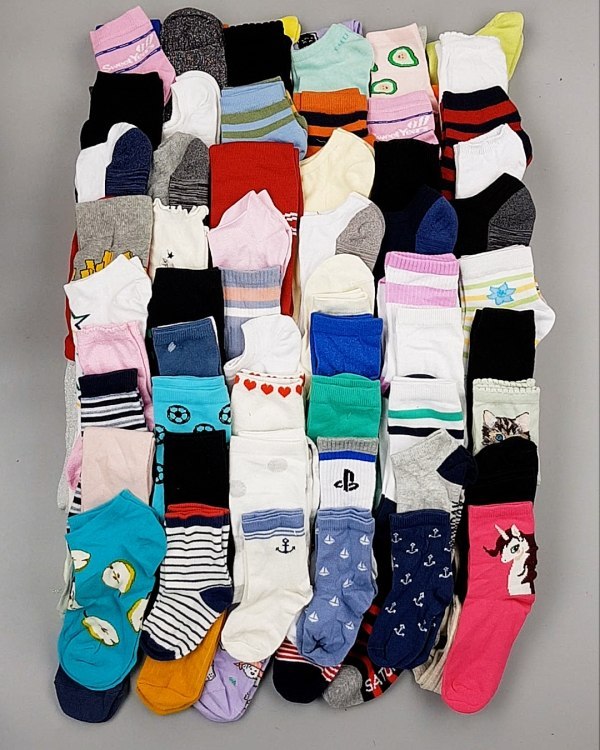 Фотография  879 - Носки дети СТОК лето#5 кг, ЛОТ №6992 оптом в Петропавловске-Камчатском и Камчатском крае