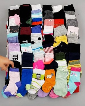 Фотография  808 - Носки дети СТОК лето#5 кг, ЛОТ №6993 оптом в Петропавловске-Камчатском и Камчатском крае