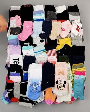 Фотография  665 - Носки дети СТОК лето#5 кг, ЛОТ №6993 оптом в Петропавловске-Камчатском и Камчатском крае