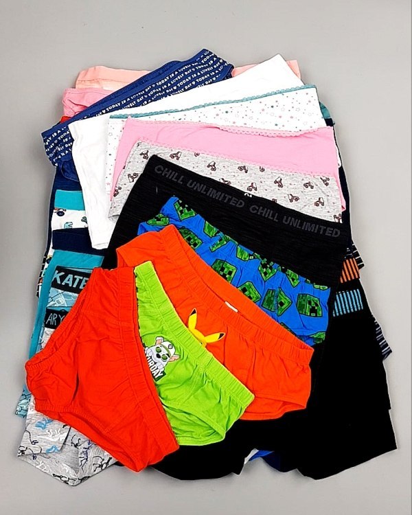 Фотография  657 - Нижнее белье kids C&A#3 кг, ЛОТ №7511 оптом в Петропавловске-Камчатском и Камчатском крае