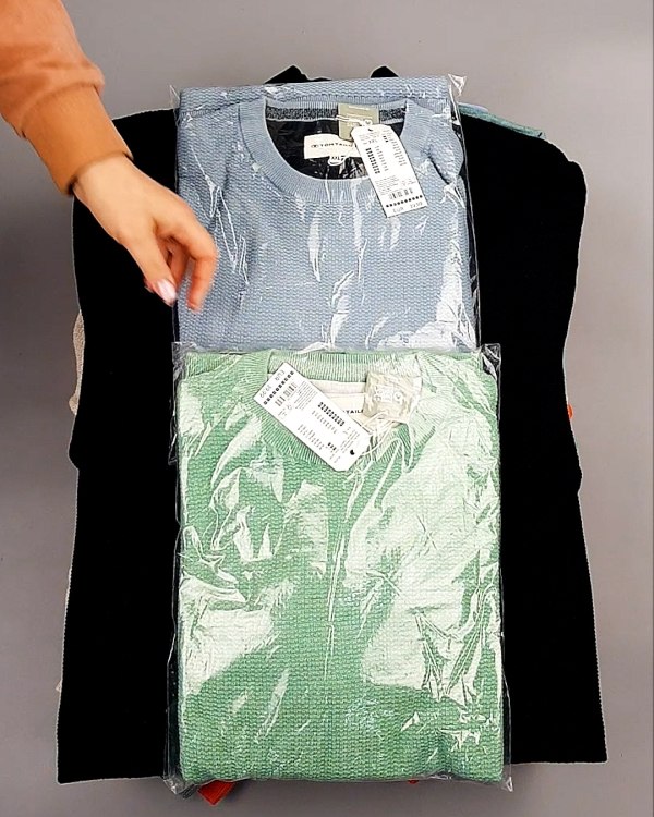 Фотография  170 - Джемпера легкие мужские TOM TAILOR 124#8,7 кг, ЛОТ №7606 оптом в Петропавловске-Камчатском и Камчатском крае