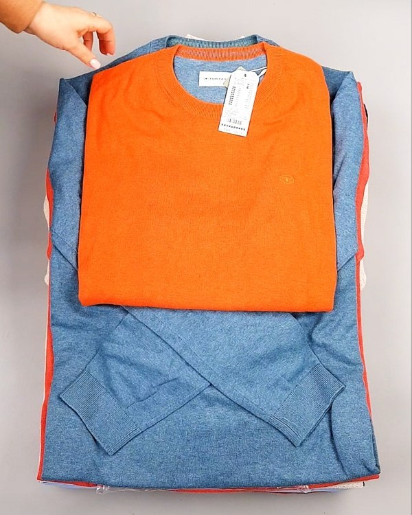 Фотография  655 - Джемпера легкие мужские TOM TAILOR 124#8,35 кг, ЛОТ №7605 оптом в Петропавловске-Камчатском и Камчатском крае