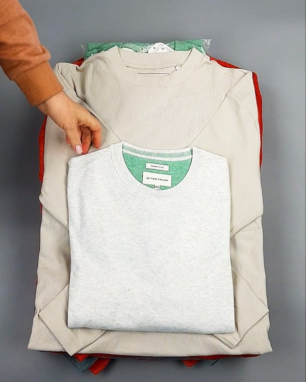 Фотография  868 - Джемпера легкие мужские TOM TAILOR 124#8,7 кг, ЛОТ №7606 оптом в Петропавловске-Камчатском и Камчатском крае