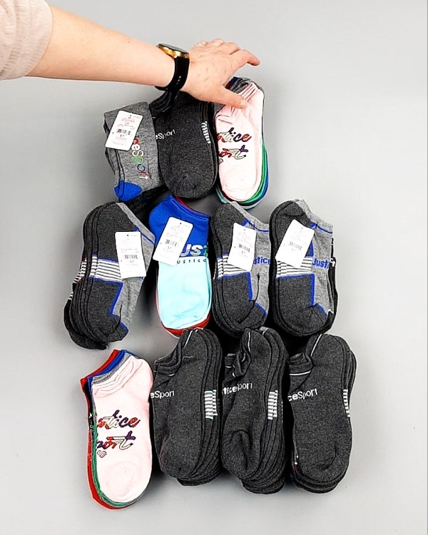 Фотография  722 - Носки дети лето CAN 084#5 кг, ЛОТ №8001 оптом в Петропавловске-Камчатском и Камчатском крае