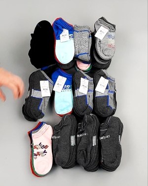 Фотография  137 - Носки дети лето CAN 084#5 кг, ЛОТ №8001 оптом в Петропавловске-Камчатском и Камчатском крае