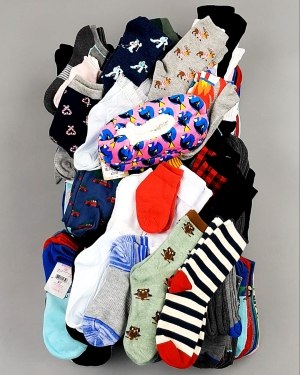 Купить Носки дети лето CAN 084#5 кг, ЛОТ №8000 оптом в Петропавловске-Камчатском и Камчатском крае