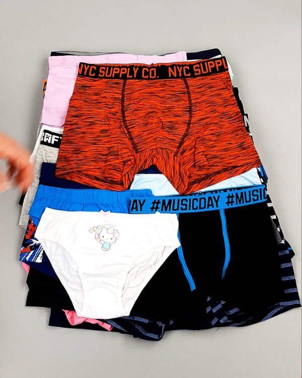 Фотография  100 - Нижнее белье kids C&A#3 кг, ЛОТ №8174 оптом в Петропавловске-Камчатском и Камчатском крае