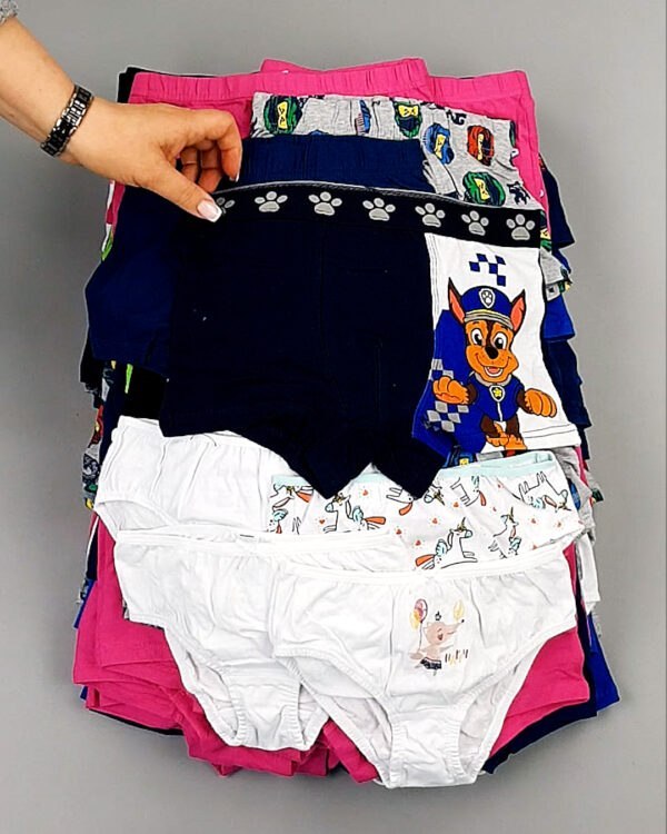 Фотография  950 - Нижнее белье LIDL Kids 074#5 кг, ЛОТ №8186 оптом в Петропавловске-Камчатском и Камчатском крае