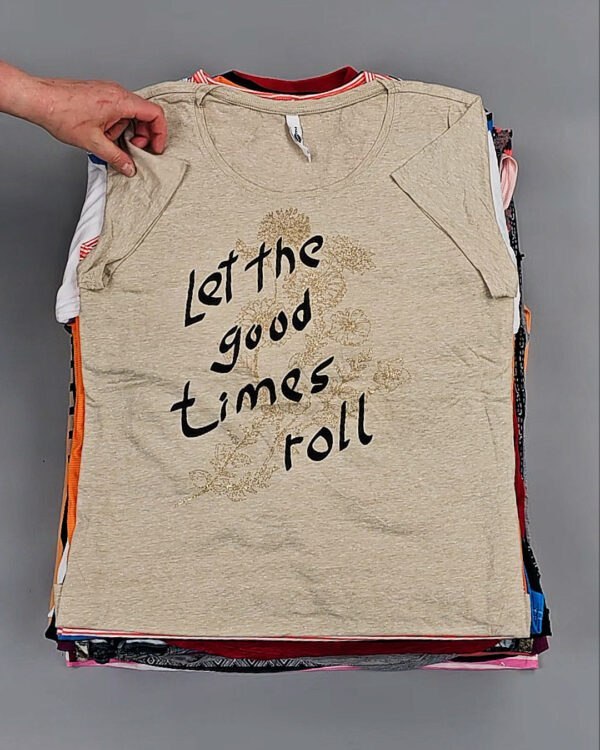 Фотография  704 - Футболки м/ж Cr+Ex#8 кг, ЛОТ № ВК0100 оптом в Петропавловске-Камчатском и Камчатском крае