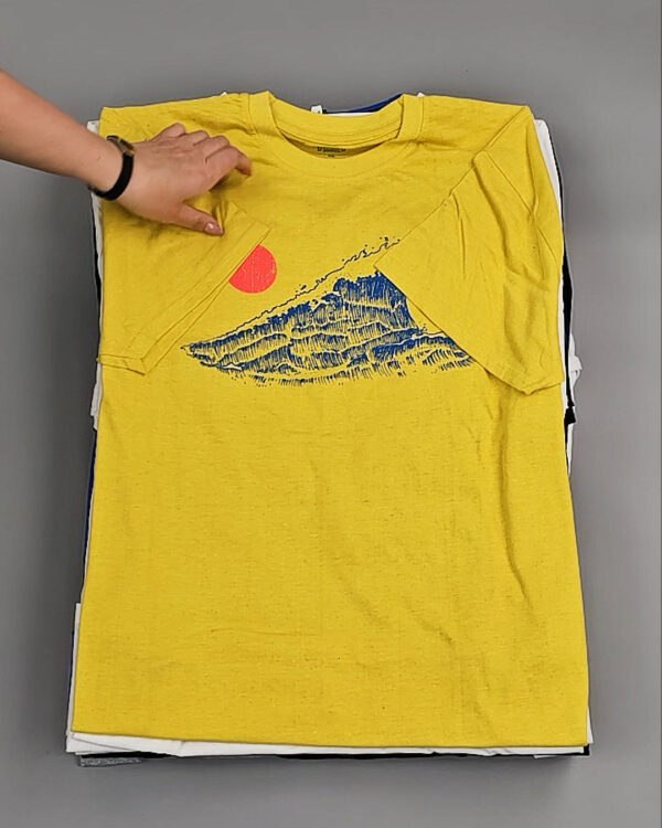 Фотография  509 - Футболки м/ж (Printed T-Shirts New)#5 кг оптом в Петропавловске-Камчатском и Камчатском крае