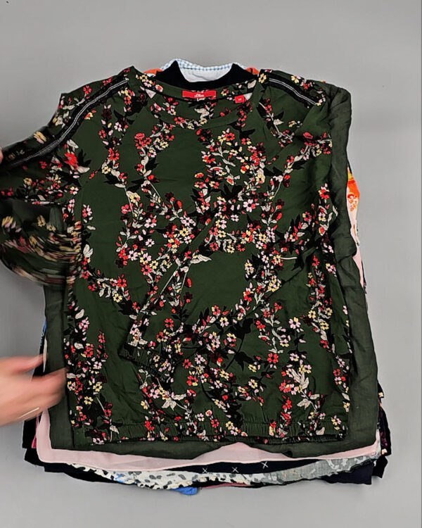 Фотография  986 - Блузки S#25 кг, ЛОТ № ВК0083 оптом в Петропавловске-Камчатском и Камчатском крае