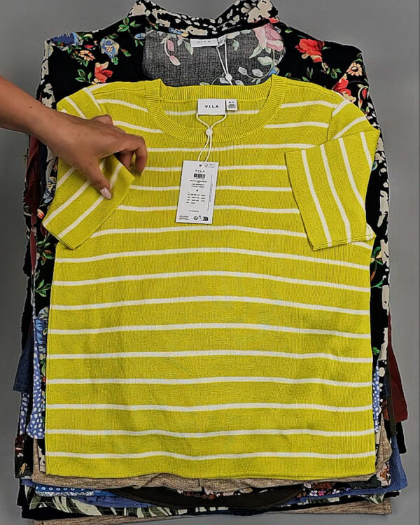 Фотография  116 - Блузки+Джемпера Bestseller Summer 045 B#8,5 кг, ЛОТ №9041 оптом в Петропавловске-Камчатском и Камчатском крае