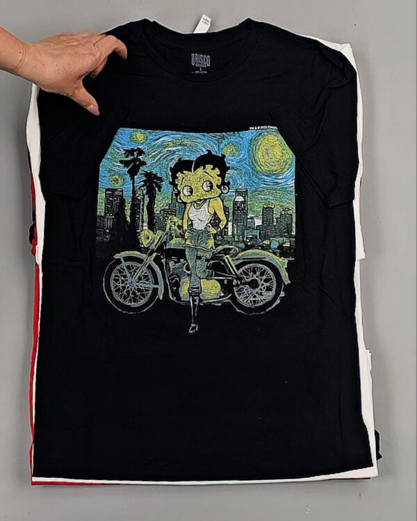 Фотография  660 - Футболки м/ж (Printed T-Shirts New)#5 кг, ЛОТ №8913 оптом в Петропавловске-Камчатском и Камчатском крае