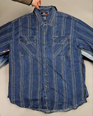 Рубашки джинсовые - Секонд-хенд оптом