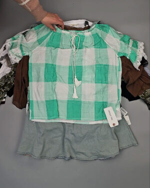 Блузки Корея 085 - Сток оптом